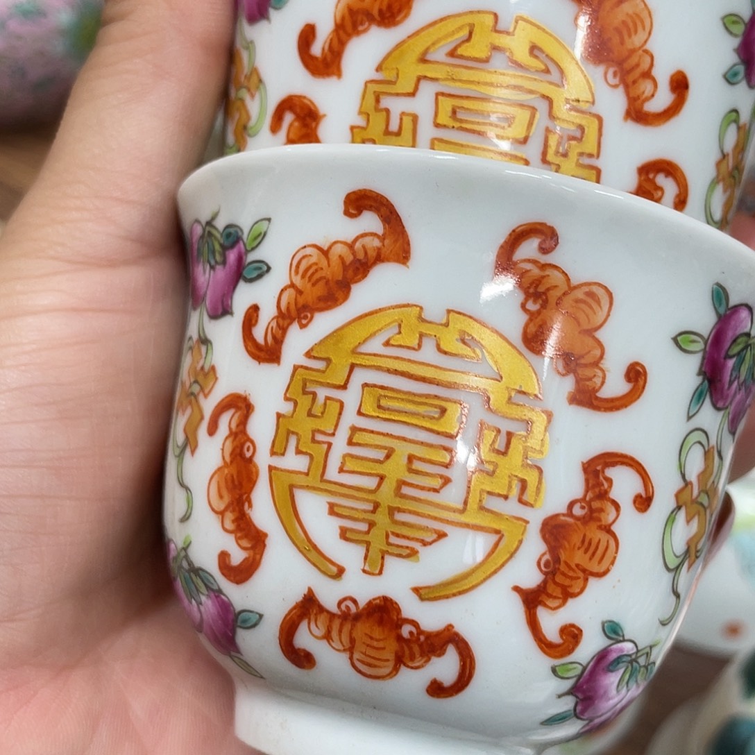 纯手工手绘小杯子。