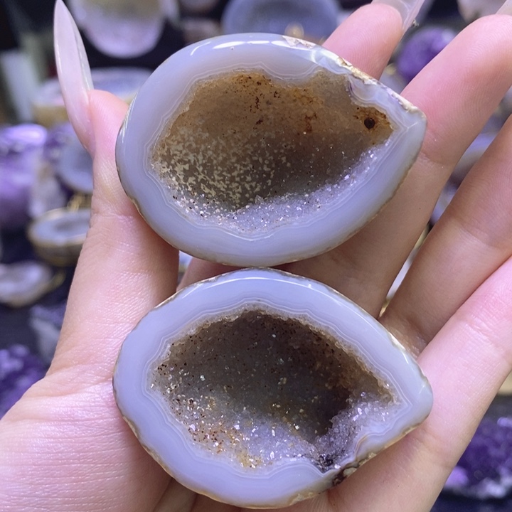 未镶嵌珠宝半成品紫晶福利