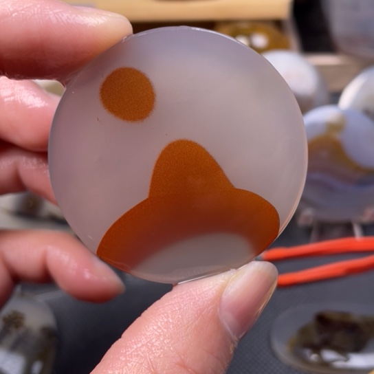 玛瑙/玉髓吊坠(不含链)未镶嵌