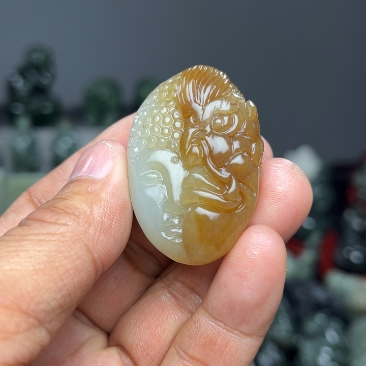 和田玉挂件未镶嵌