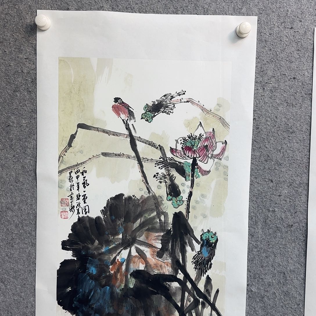 书法书法作品多次参加