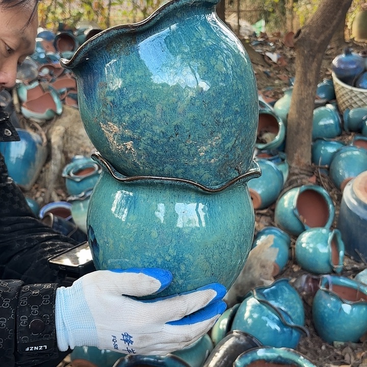 高度18厘米口18厘米瑕疵