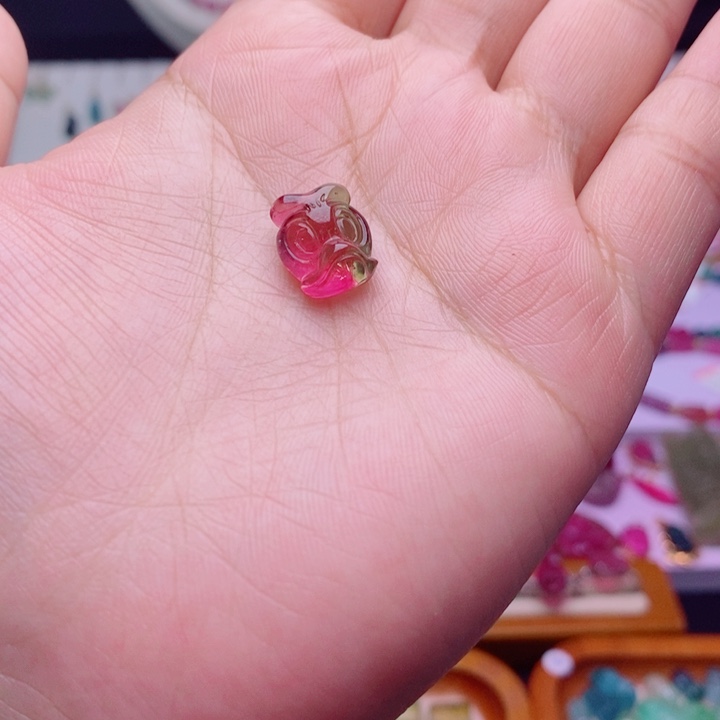 未镶嵌碧玺颈饰唐老鸭m