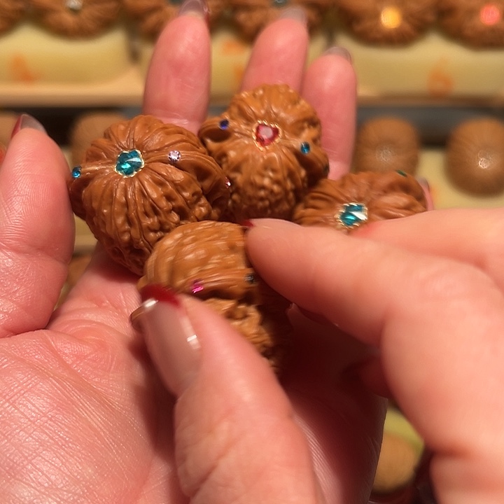 ᡣ***᭡桃核吊坠精品核桃