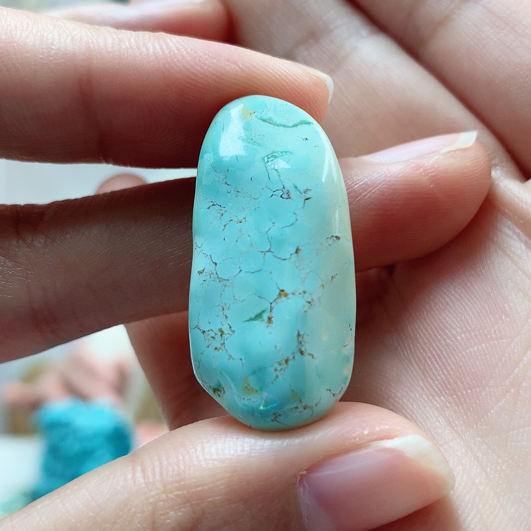 未镶嵌绿松石珠宝奇石