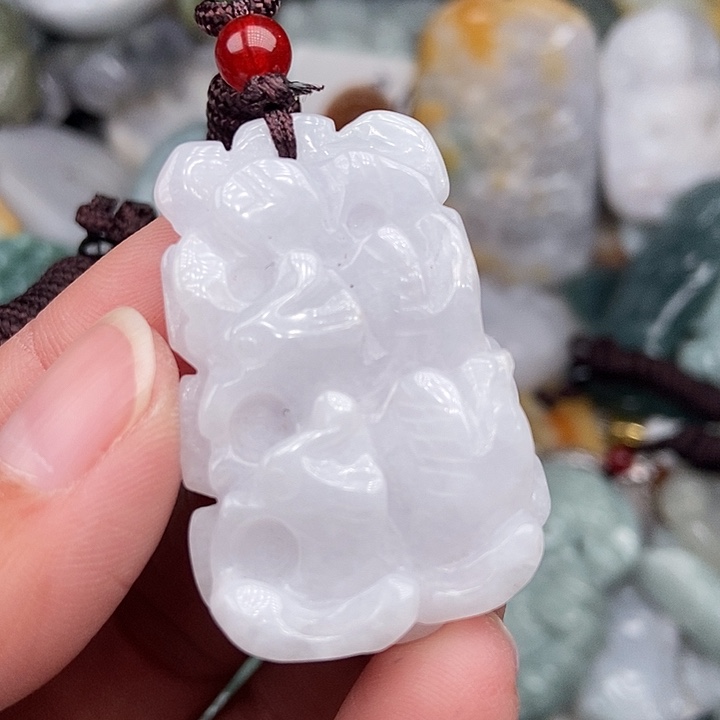 颈饰未镶嵌翡翠翡翠