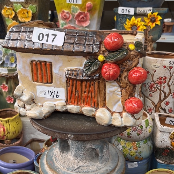 紫砂花盆粗陶材质多肉花盆