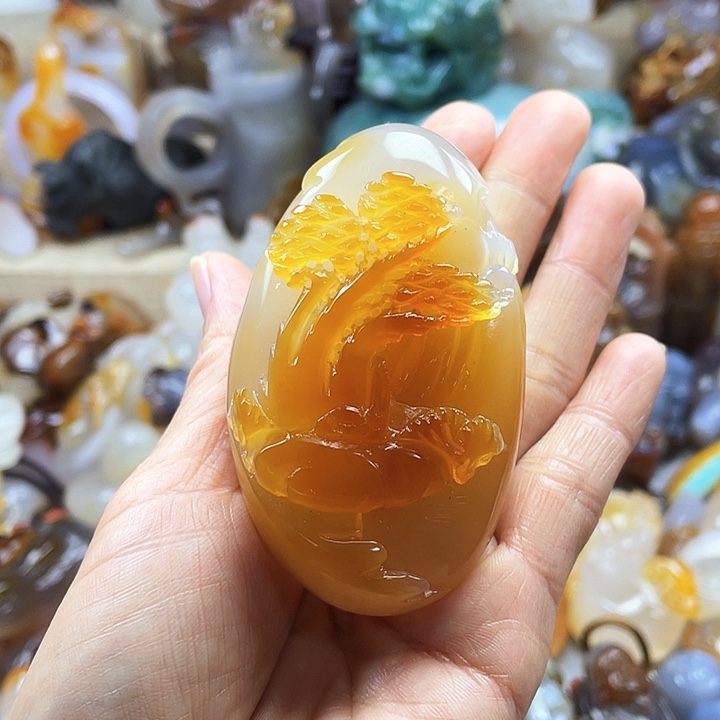 玛瑙/玉髓饰品未镶嵌