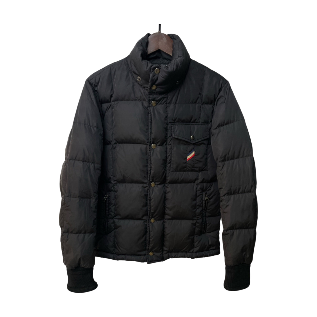95新 MONCLER 盟可睐黑色羽绒服/1码/253163