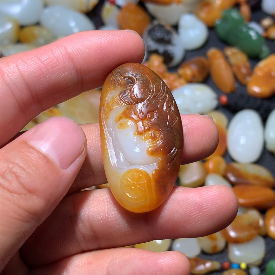 和田玉吊坠(不含链)未镶嵌༒****༒