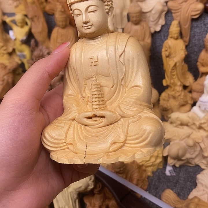 桧木桧木瑕疵药师佛