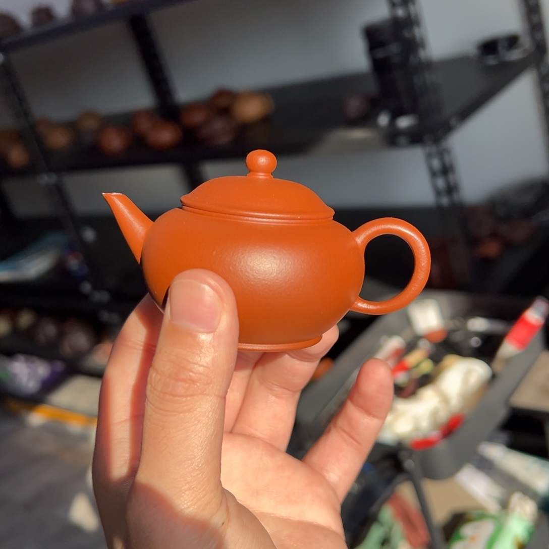 紫砂茶壶宜兴紫砂壶的制作微瑕