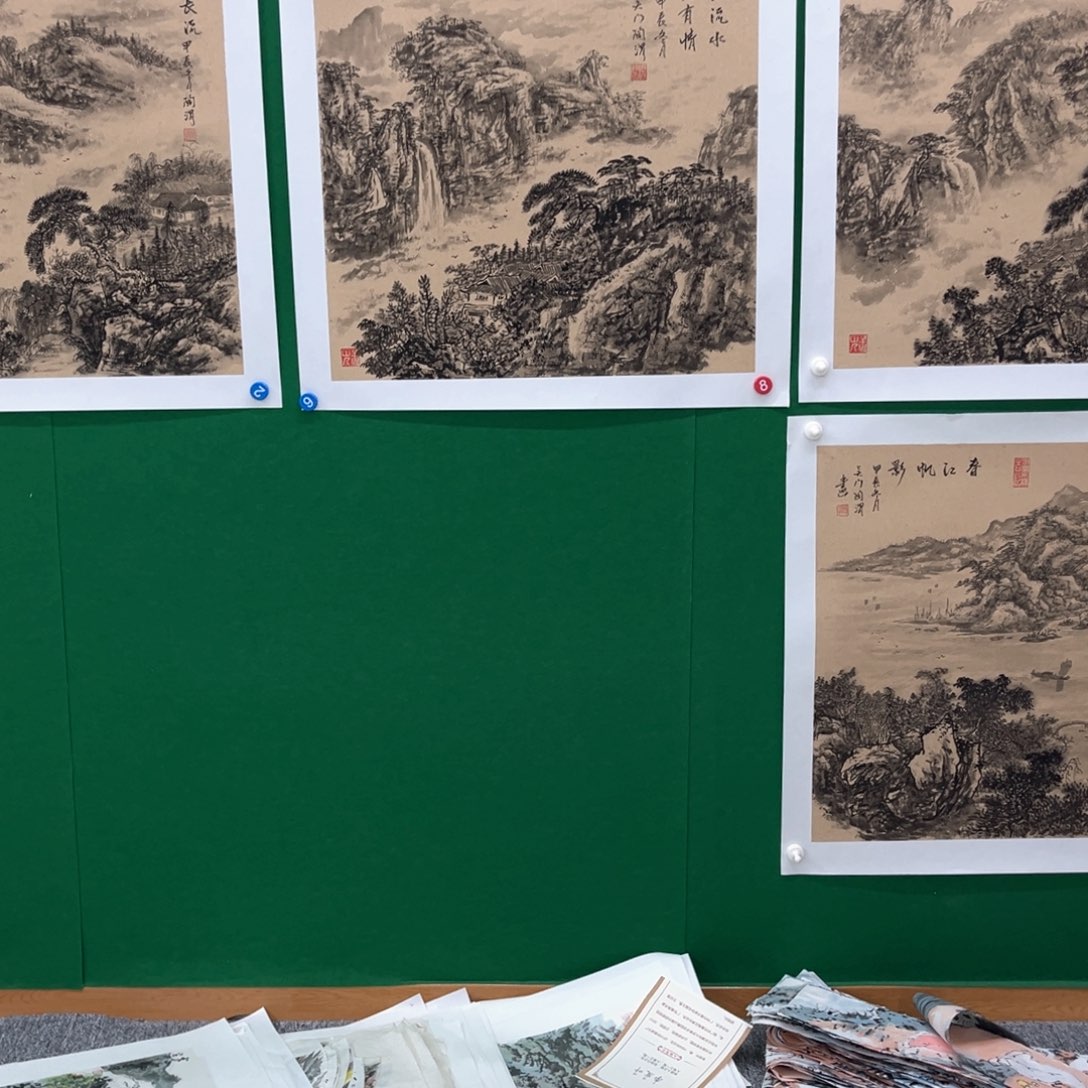国画溪**韵绘画艺术作品68.68