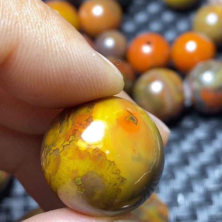 玛瑙/玉髓颈饰未镶嵌福****当