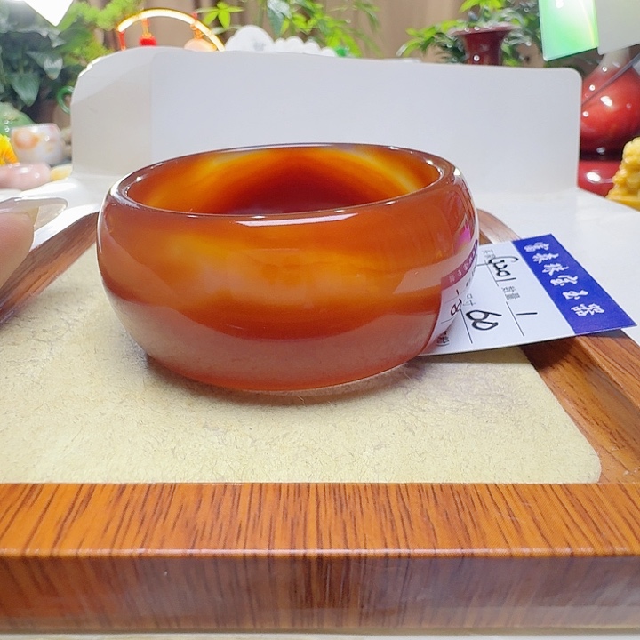 辛***了玛瑙/玉髓未镶嵌手镯