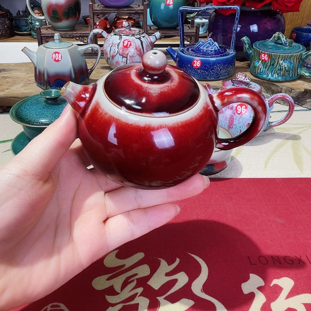 壶禹州钧瓷艺术作品