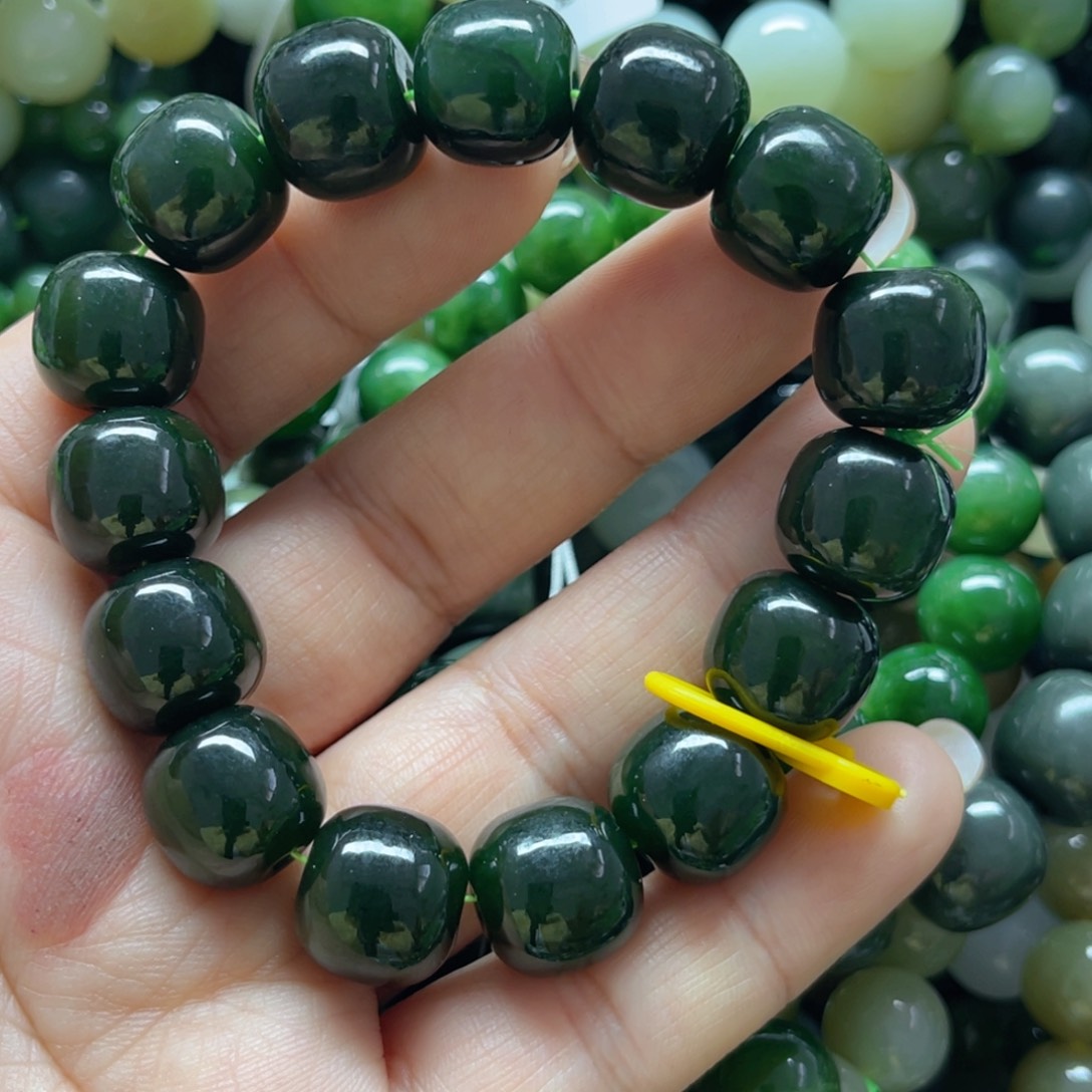 和田玉手链未镶嵌