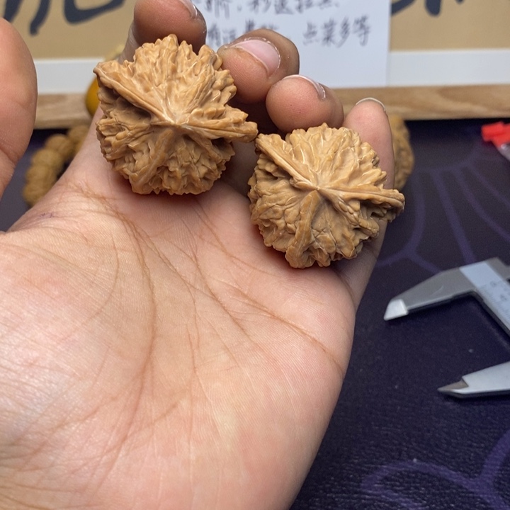 吊坠文玩核桃37全品盘山三棱