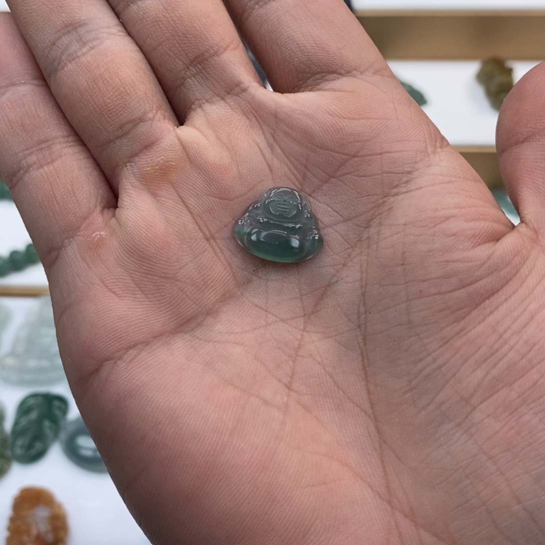 翡翠未镶嵌手链天然a货翡翠23