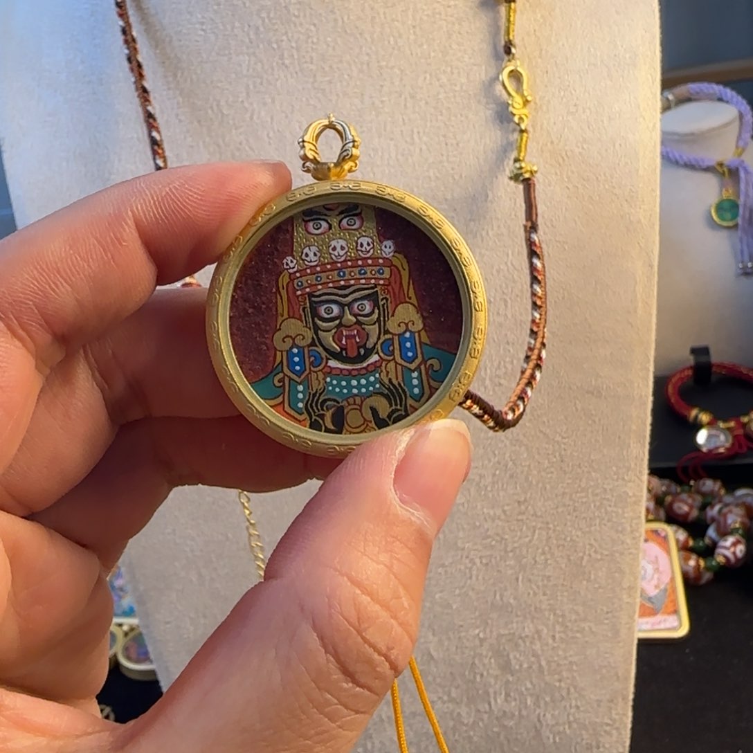 吊坠?*扎基拉姆热贡唐卡