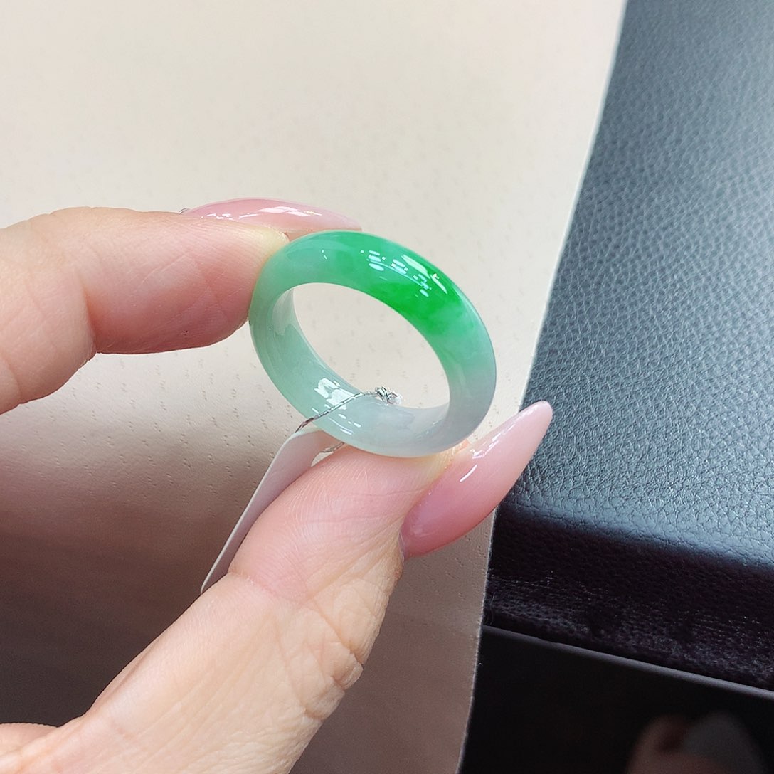 未镶嵌戒指翡翠21号