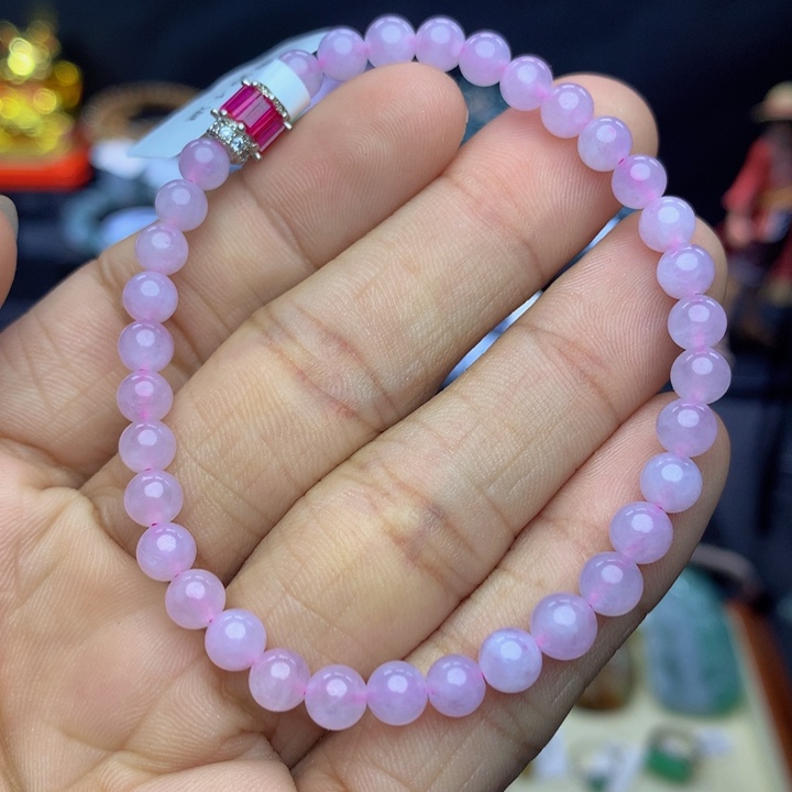 翡翠手链未镶嵌翡翠 