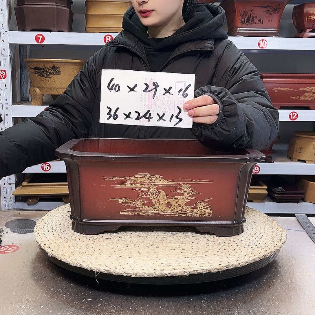 紫砂花盆紫砂花盆