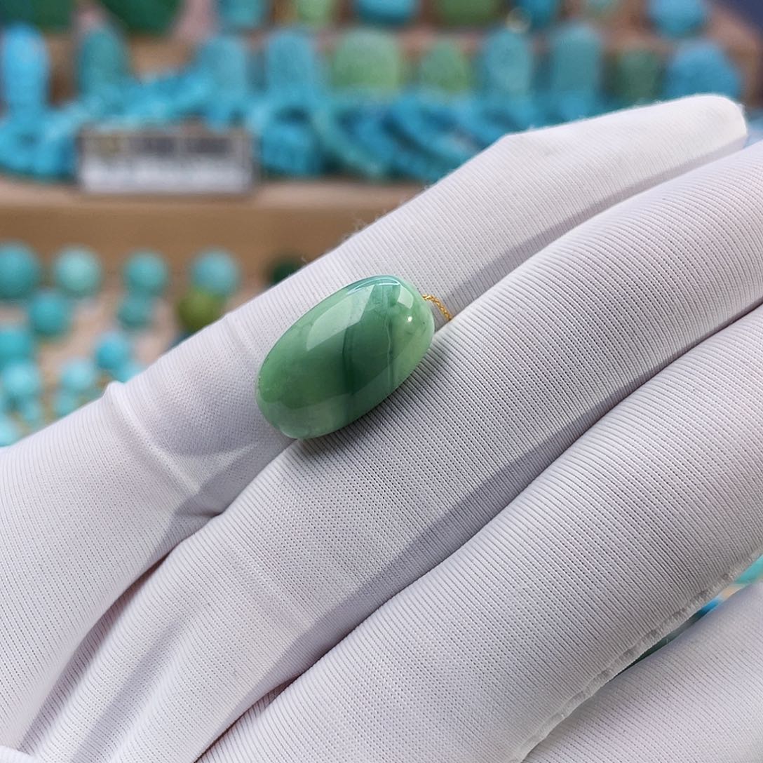 绿松石珠宝奇石未镶嵌