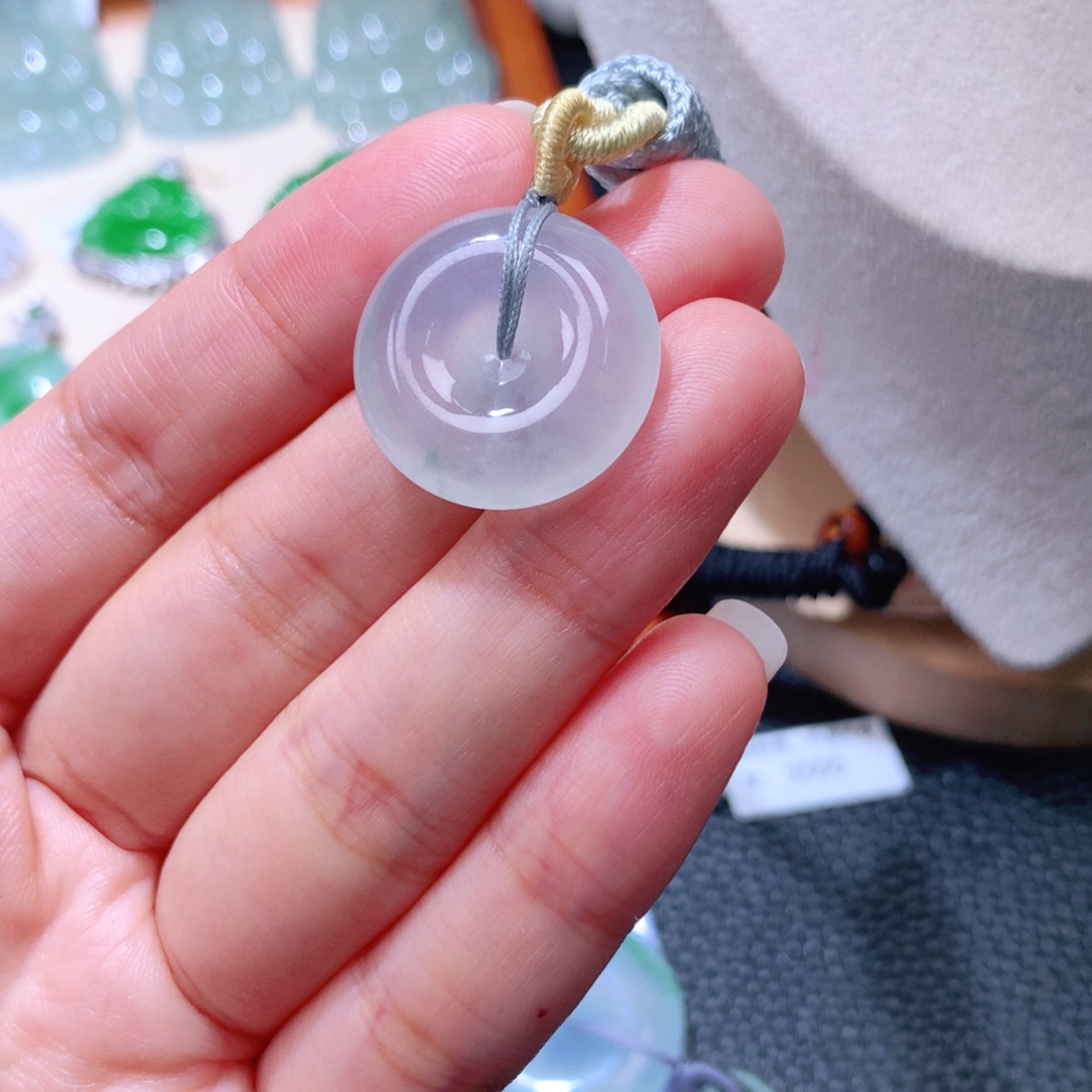 颈饰未镶嵌翡翠扣子21.8*7.3