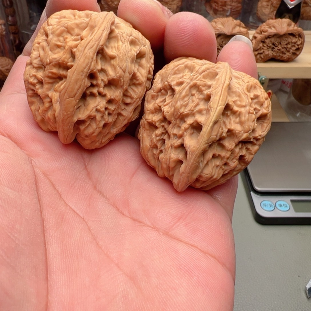 文玩核桃把件40+华北将军