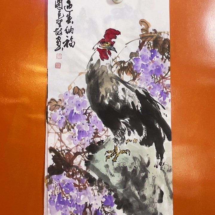 国画张圣敏先生纯手绘作品
