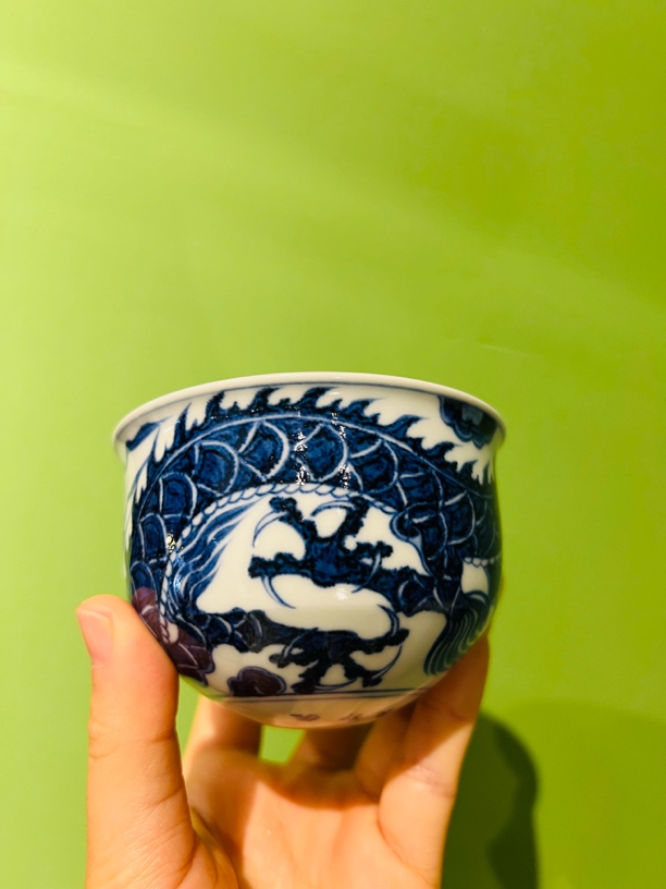 造物山房龙纹不倒杯