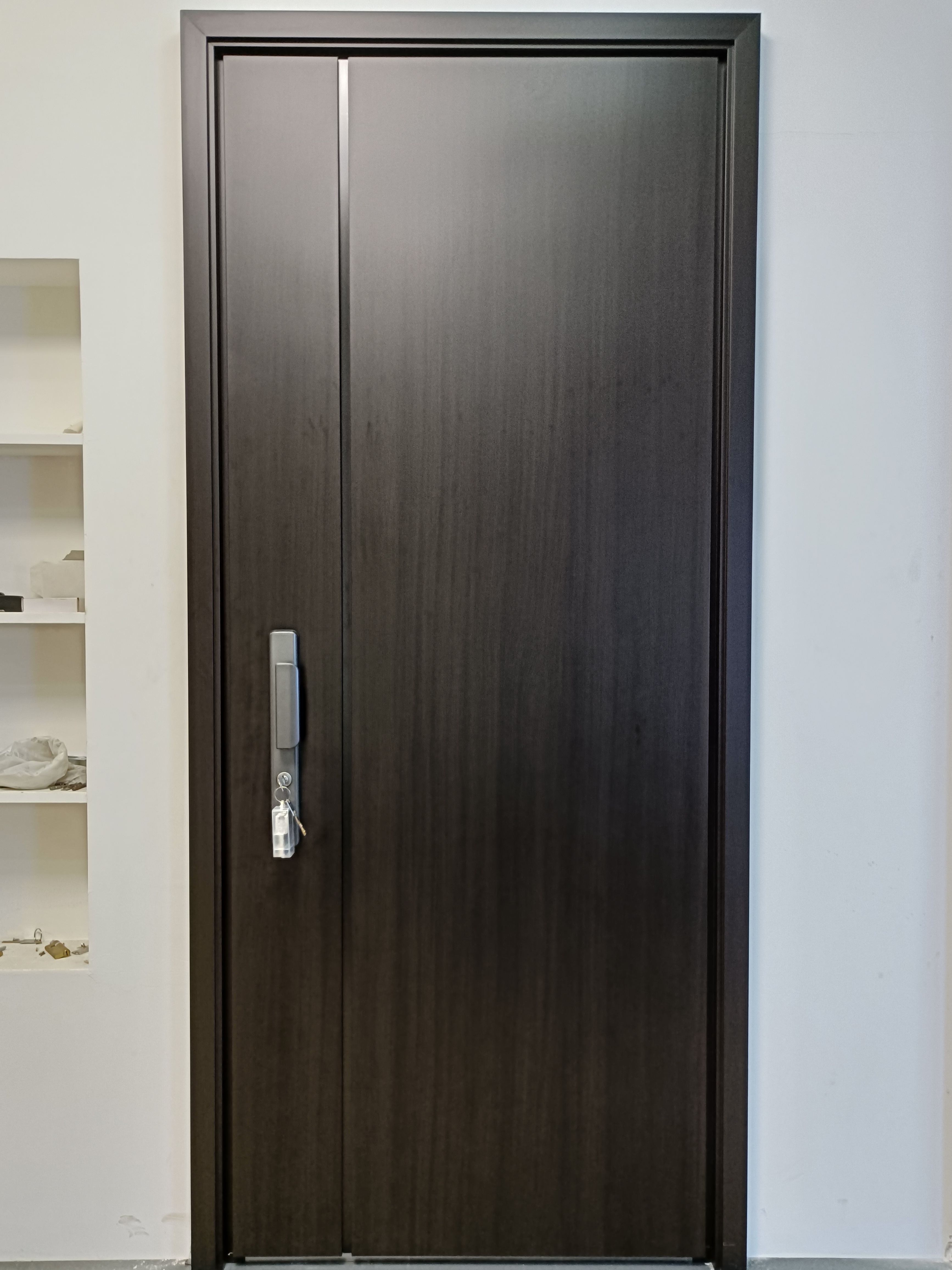 欧顺甲级带防撬钢入户防盗门