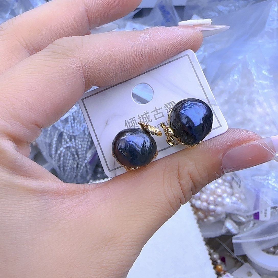 银S925镶嵌项链定制99淡水珍珠