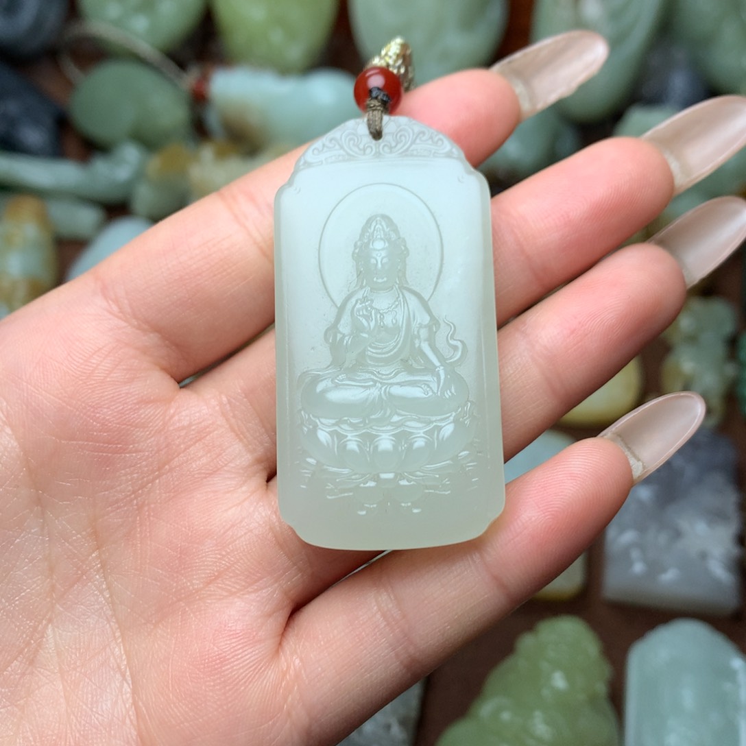 和田玉挂件未镶嵌