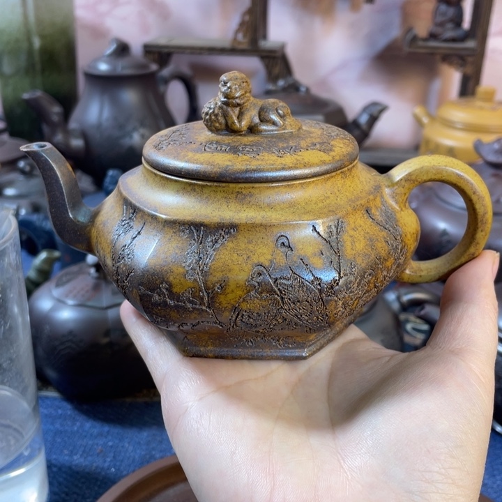 茶壶紫砂瑕疵紫砂茶具