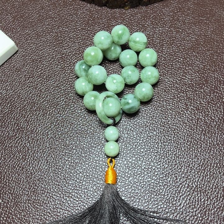 未镶嵌蛇纹石玉手链