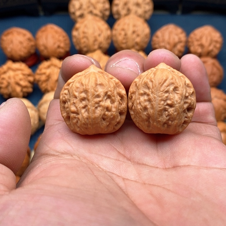 文玩核桃把件小官帽