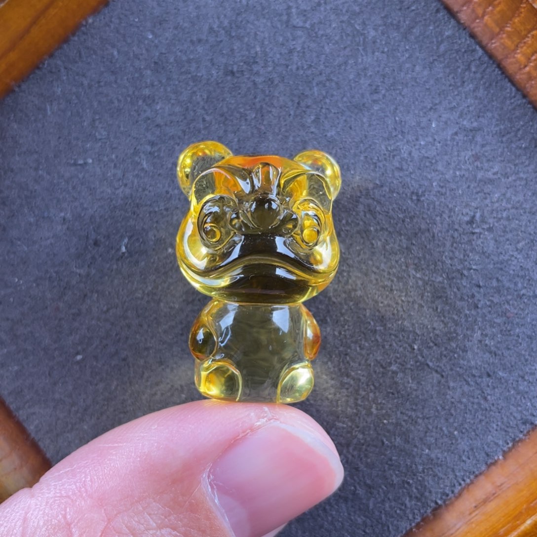 琥珀颈饰未镶嵌蜜蜡吊坠