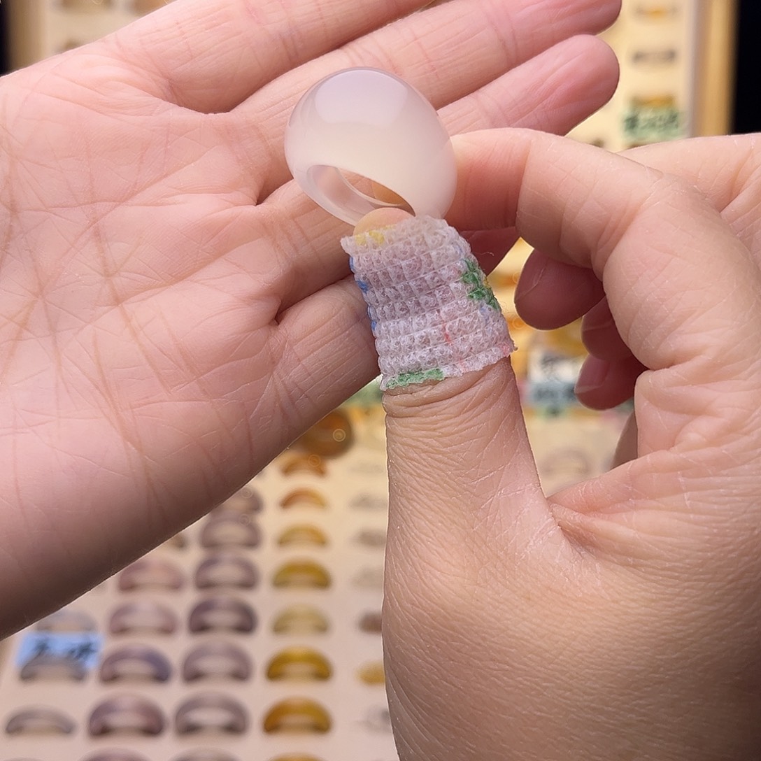 玛瑙/玉髓戒指未镶嵌