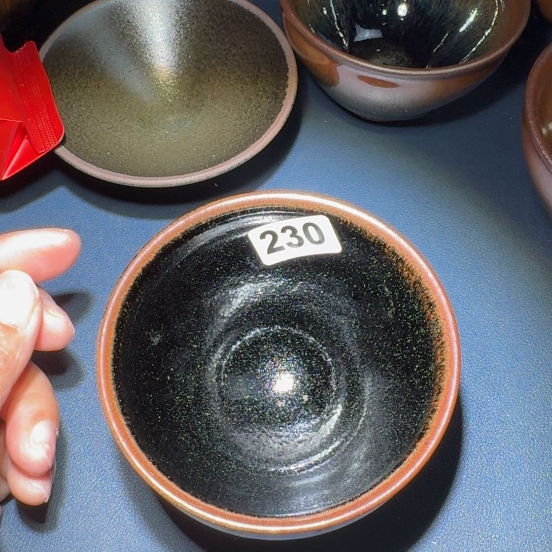 小雨茶盏手工柴烧