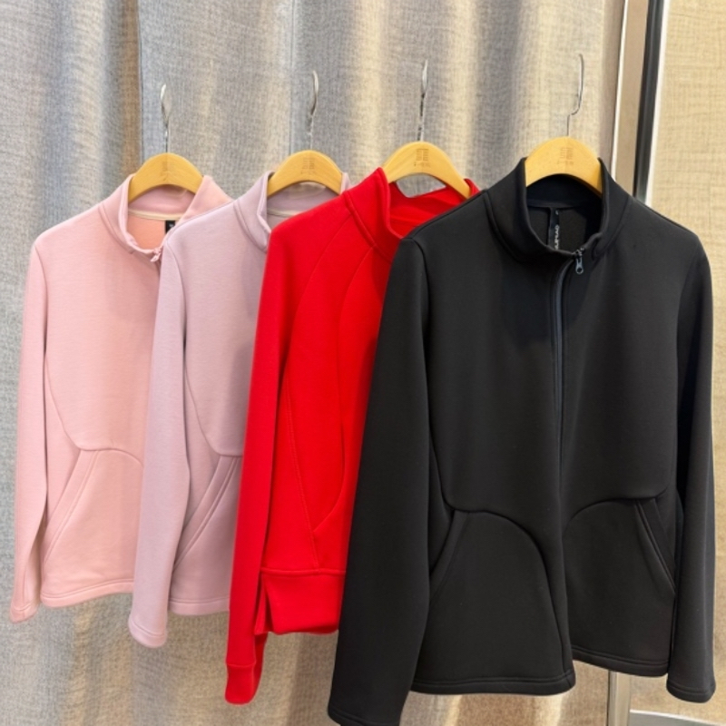 水淼25年冬季新款1869-时尚休闲 磨毛保暖 立领开衫