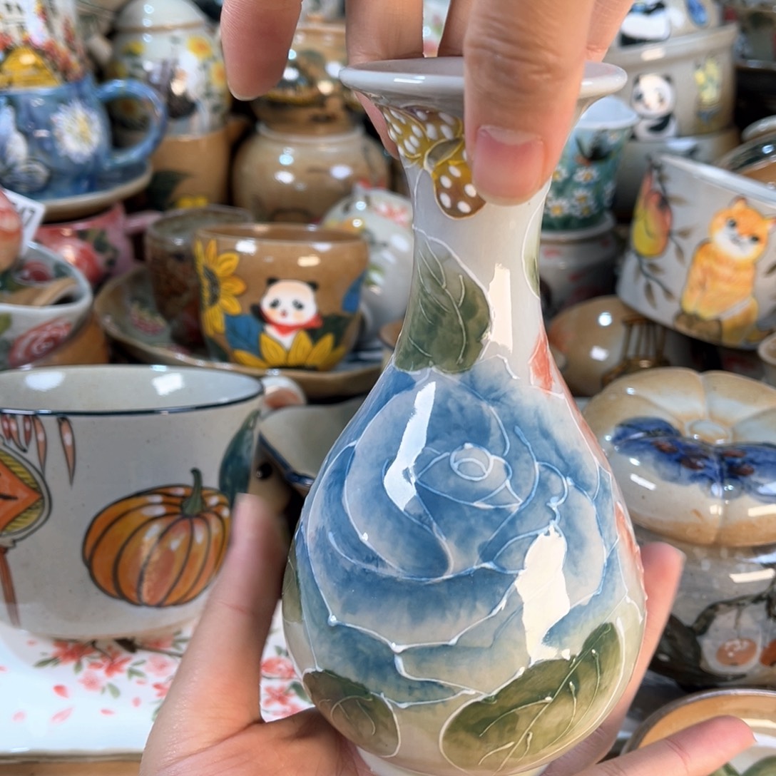 景德镇手工手绘杯