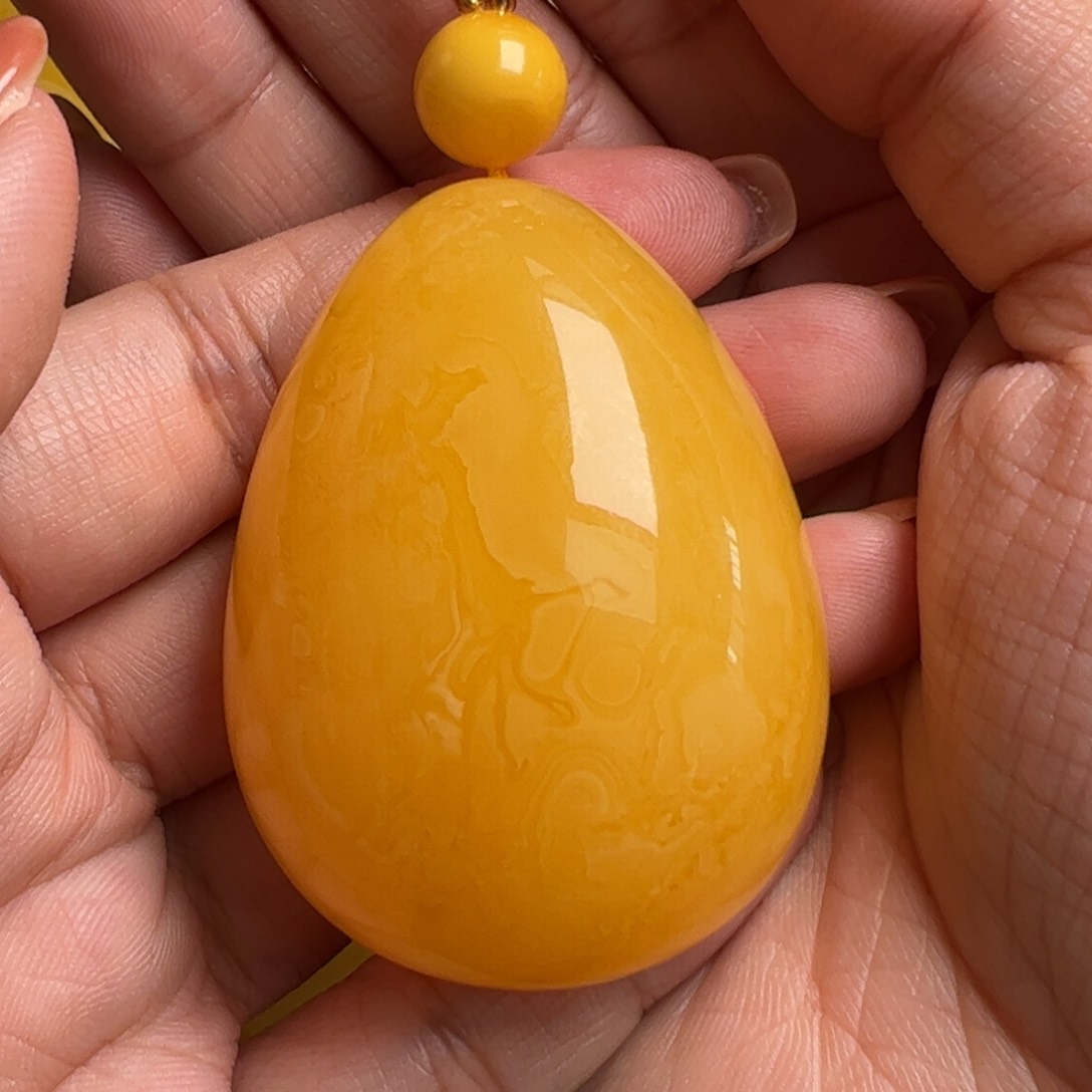 蜜蜡毛衣链未镶嵌黄****姐无优化