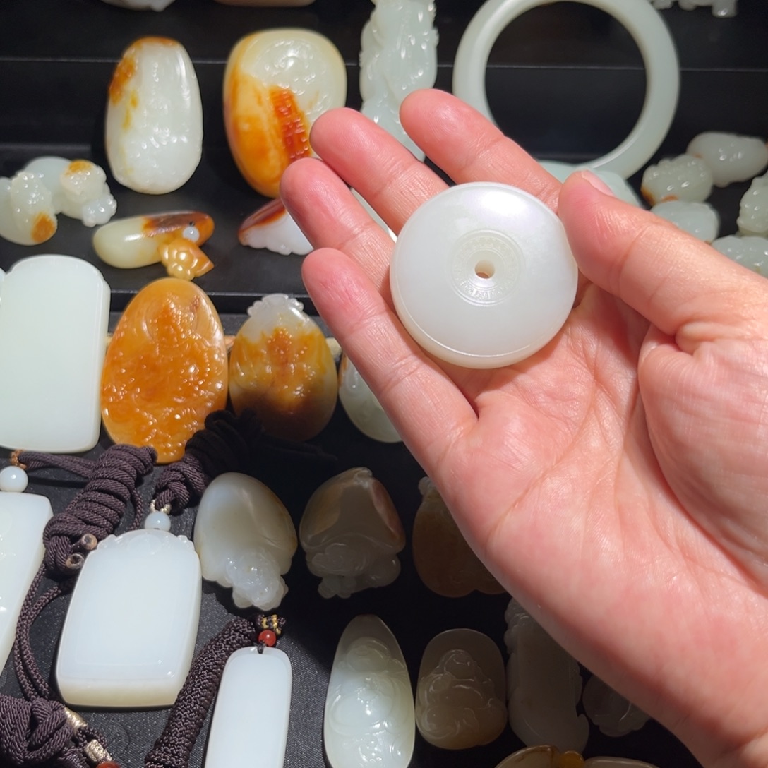 和田玉（白玉）未镶嵌颈饰