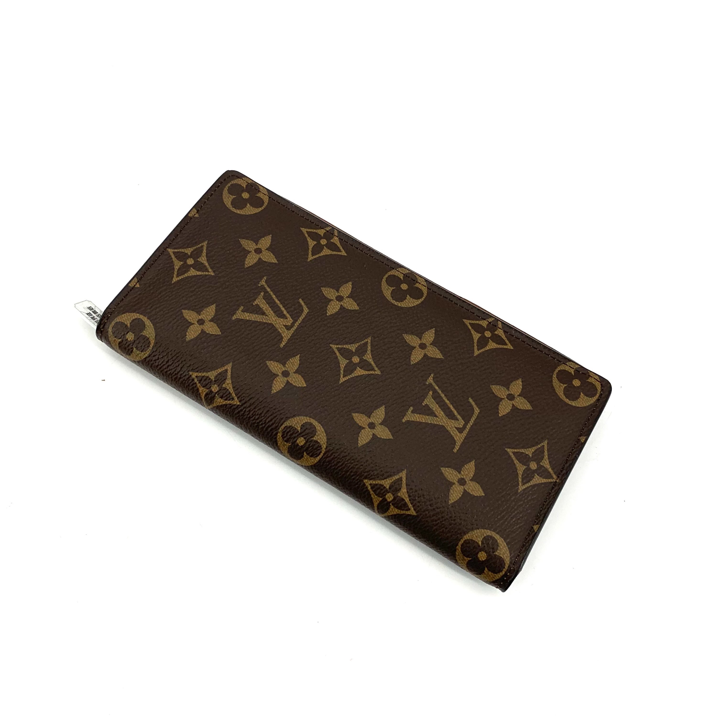 99新 LouisVuitton/路易威登 棕老花长款对折钱包 尺寸19/10 休闲
