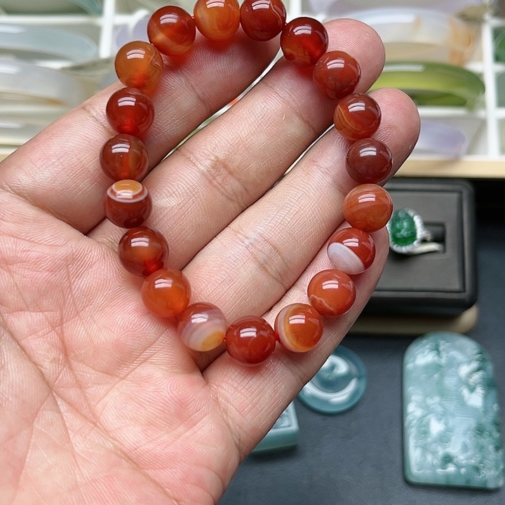 玛瑙/玉髓颈饰合金