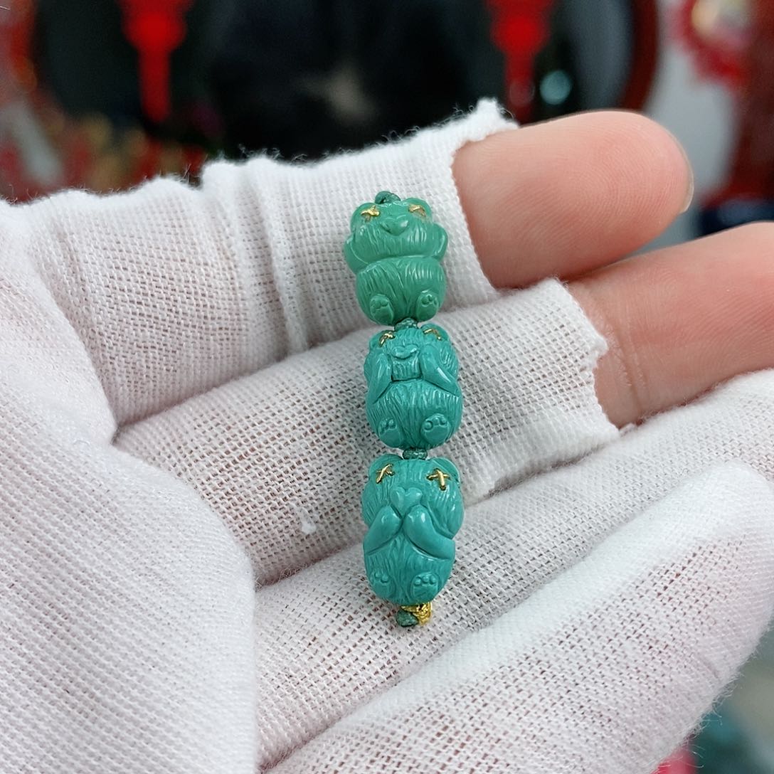 绿松石珠宝奇石未镶嵌