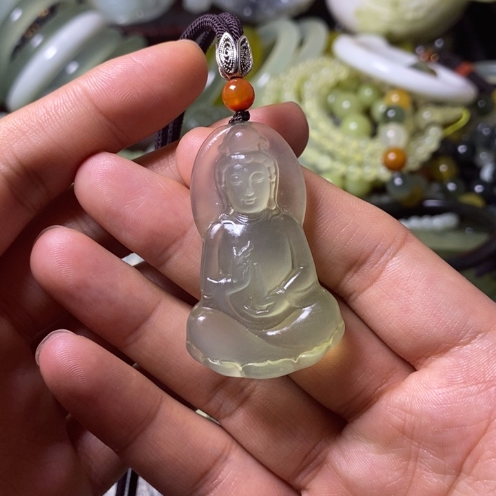 岫玉岫玉颈饰未镶嵌T***风