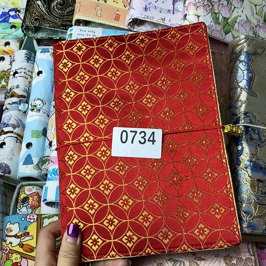 织绣A5活页不送纸734